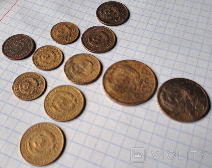 Монети СРСР 1934, 1935 року, нового і старого зразка, photo number 8