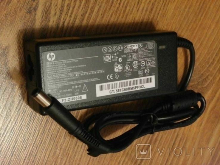 Блок питания HP 18.5v3.5a 7.4*5.0 65W, numer zdjęcia 2