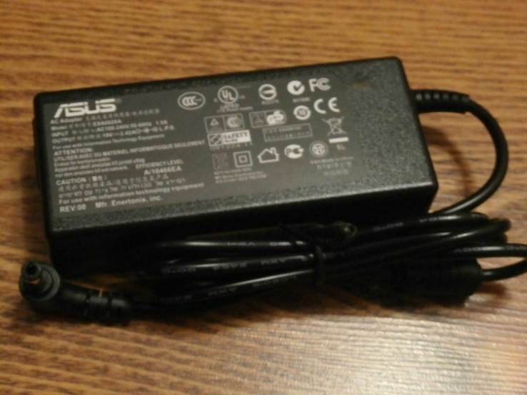 Блок питания ASUS 19V 3.42A 5.5x2.5 / Зарядное устройство для ноутбука Asus (19V 3.42A 65W, photo number 2