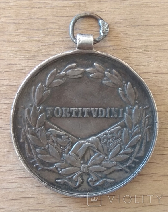 За хоробрість. Мала срібна медаль. Карл І 1917, фото №3