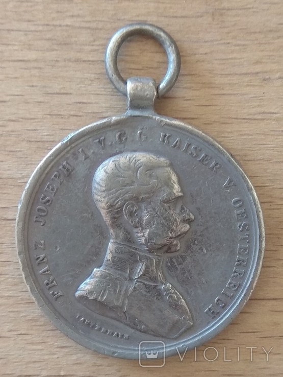 Мала срібна медаль Франц - Йосиф І, фото №2