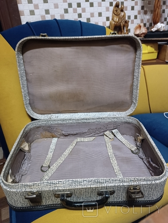 Старовинна валіза 20-го століття, фото №4