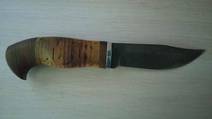 Нож охотничий из дамасской стали, фото №2