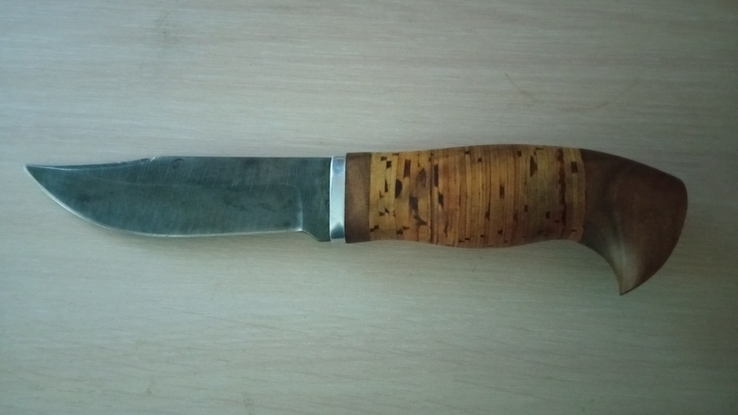 Нож охотничий из дамасской стали, numer zdjęcia 3