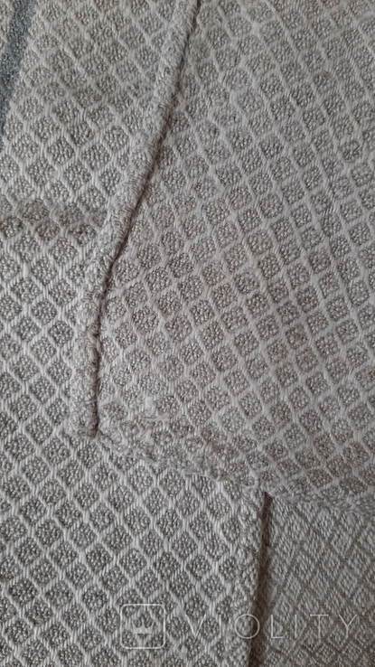 Homespun tablecloth with a woven pattern 221x83 cm, Chernihivshchyna, photo number 5