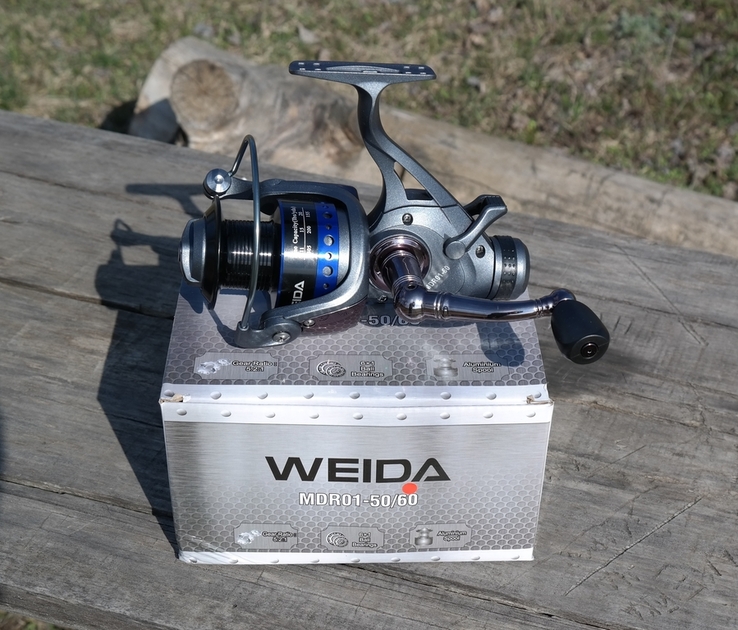 Котушка WEIDA (KAIDA) MDR01-60 (6+1 BB), photo number 2