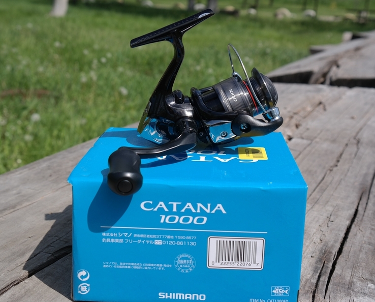 Котушка Shimano 18 Catana 1000 FD 2, numer zdjęcia 2