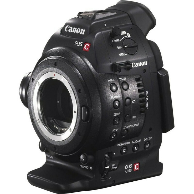 Видеокамера Canon EOS C100 DAF, numer zdjęcia 4