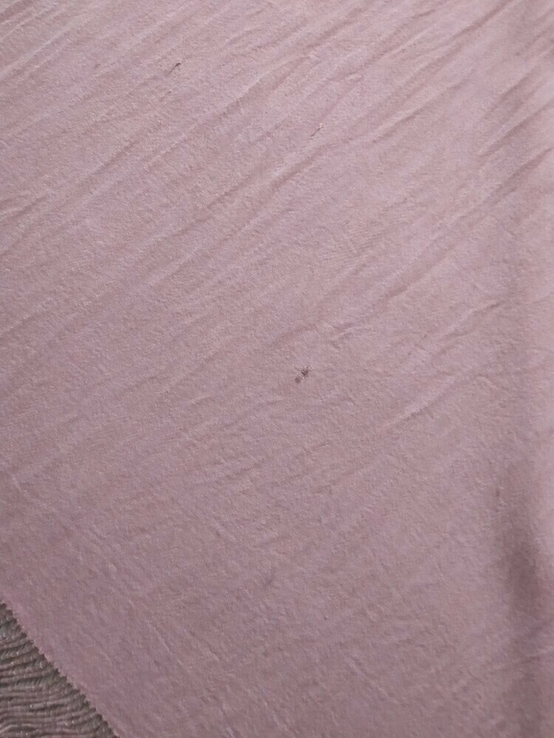 Палантин,шаль персикового цвета с бисерным кистями, вискоза, фото №7