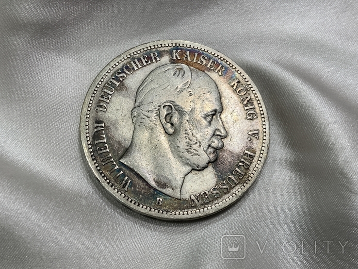 5 марок 1875 рік В, фото №8