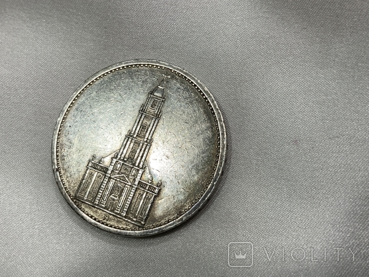 5 марок 1935 рік Кирха, фото №4