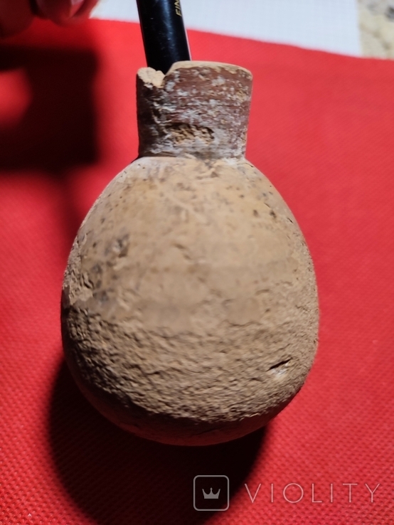 Античный керамический сосуд. Размер 70 на 55 мм.1-3 в.в.н.э., фото №9