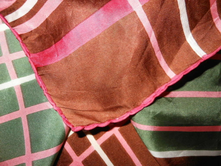 Италия платок косынка роуль натуральный мытый шелк, фото №5