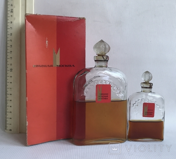 Perfume / perfume / cologne Krasnaya Moscow. The period of the USSR. 60s., photo number 3