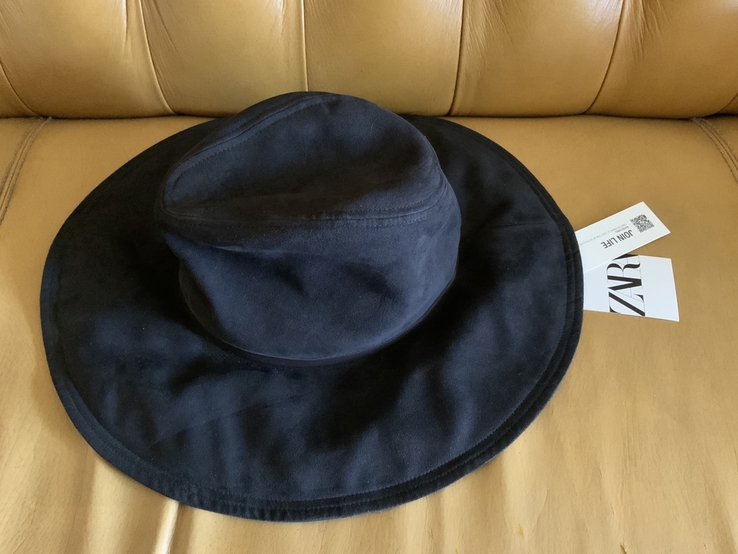 Шляпа чёрная Zara, новая, photo number 2