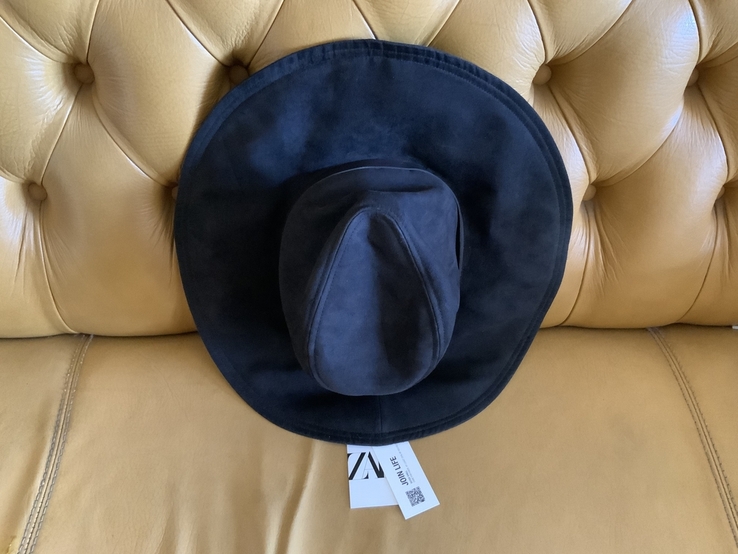 Шляпа чёрная Zara, новая, фото №5