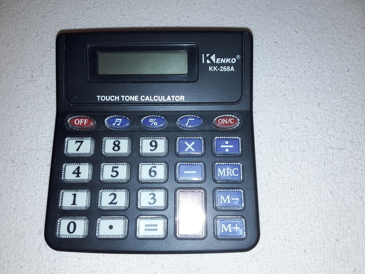Калькулятор настольный Кеnko KK-268A 8-ми разрядный (125 х 115), фото №2
