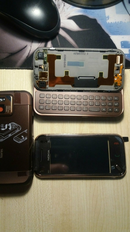 Корпусні частини до телефону Nokia N97 mini brown, photo number 3