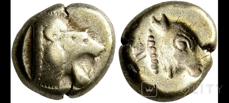 Гекта міста Мітілени, Лесбос 521-478 BC