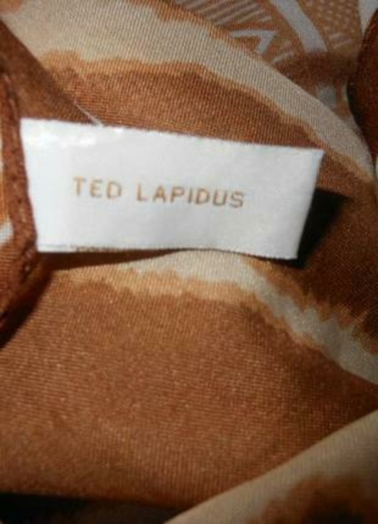 Ted lapidus,paris! платок с леопардовым принтом!, photo number 4