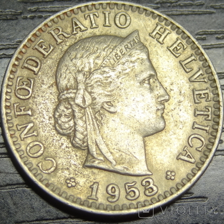 20 rapens Switzerland 1953