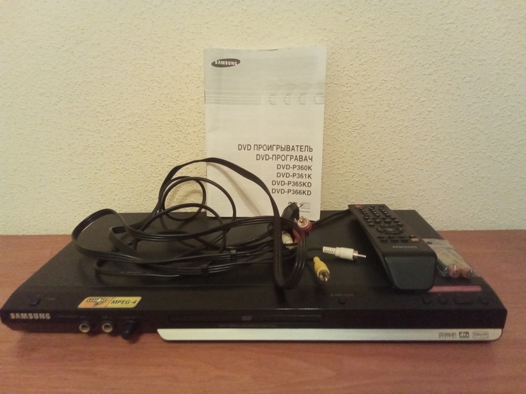 Лазерный видеопроигрователь "SAMSUNG" DVD- P366KD. Б/у., фото №3
