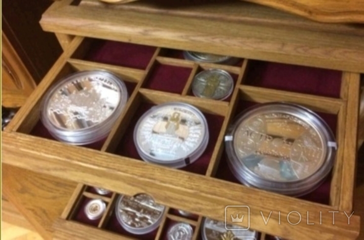 Полная коллекция серебрянных монет НБУ, фото №3