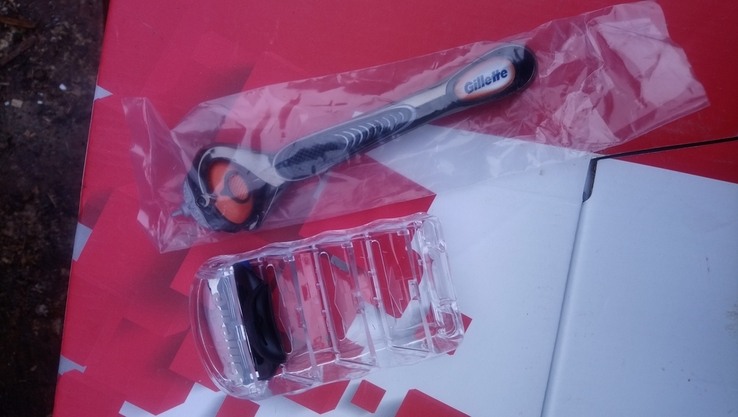 Станок + бритва Gillette. С набора BRAUN., photo number 10