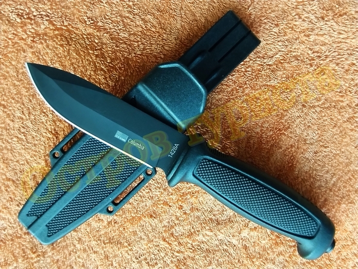 Нож тактический ЗСУ 1428A с кобурой ,стеклобоем, фото №2