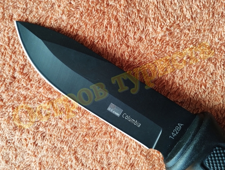 Нож тактический ЗСУ 1428A с кобурой ,стеклобоем, фото №4