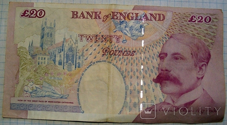 20 фунтов Великобритании 1999 г., photo number 4