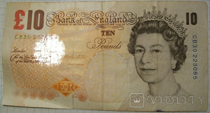 10 фунтов Великобритании 2000 г., photo number 3