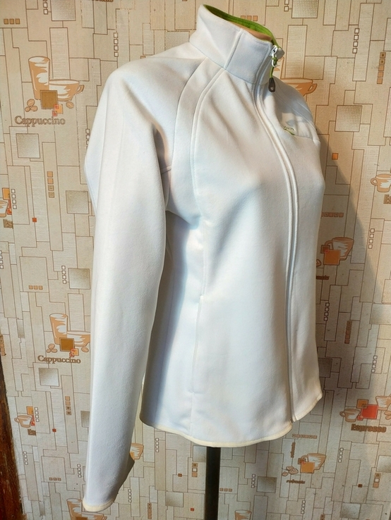 Куртка жіноча з двосторонього мікрофлісу QUECHUA p-p L (стан нового), фото №3