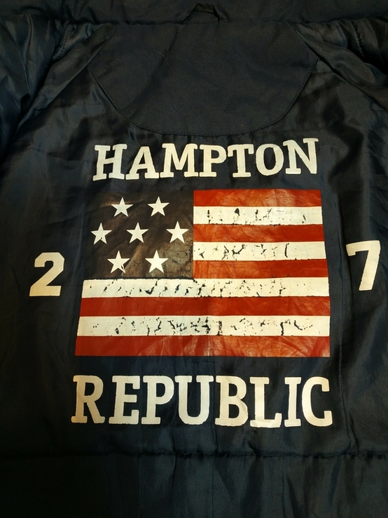 Куртка чоловіча демісезонна HAMPTON REPUBLIC нейлон p-p прибл. S, фото №11