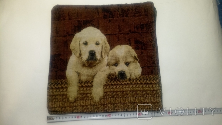 Tapestry "Doggies" 0.36*0.36cm., photo number 7