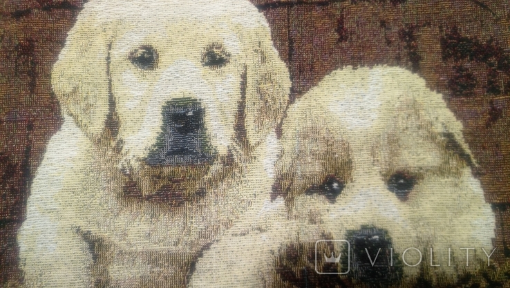 Tapestry "Doggies" 0.36*0.36cm., photo number 9