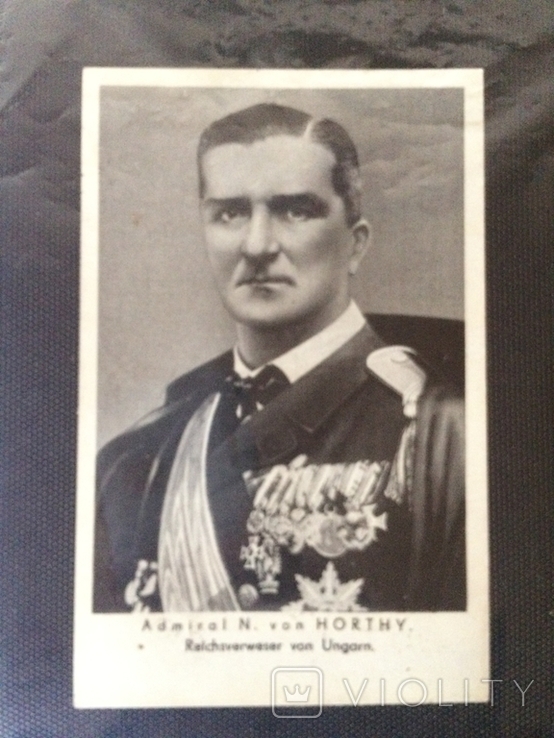 13.17. Hungarian leader Miklos Horthy III Reich, photo number 2