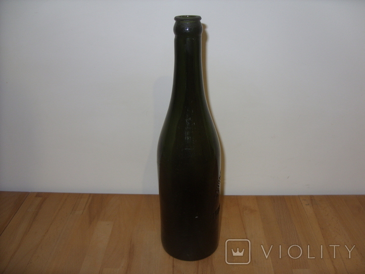 Старая бутылка пивоварня графа Шенборн - Бухгейм Мукачево 0,45 л., photo number 3