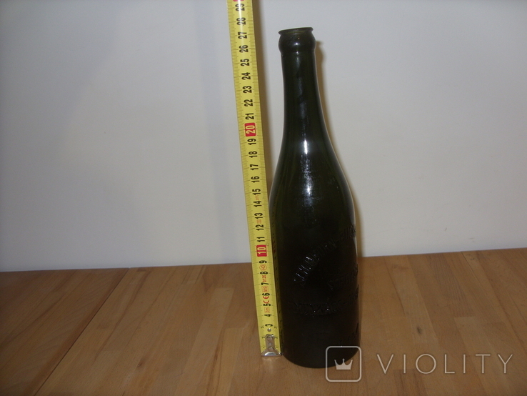 Старая бутылка пивоварня графа Шенборн - Бухгейм Мукачево 0,45 л., photo number 10