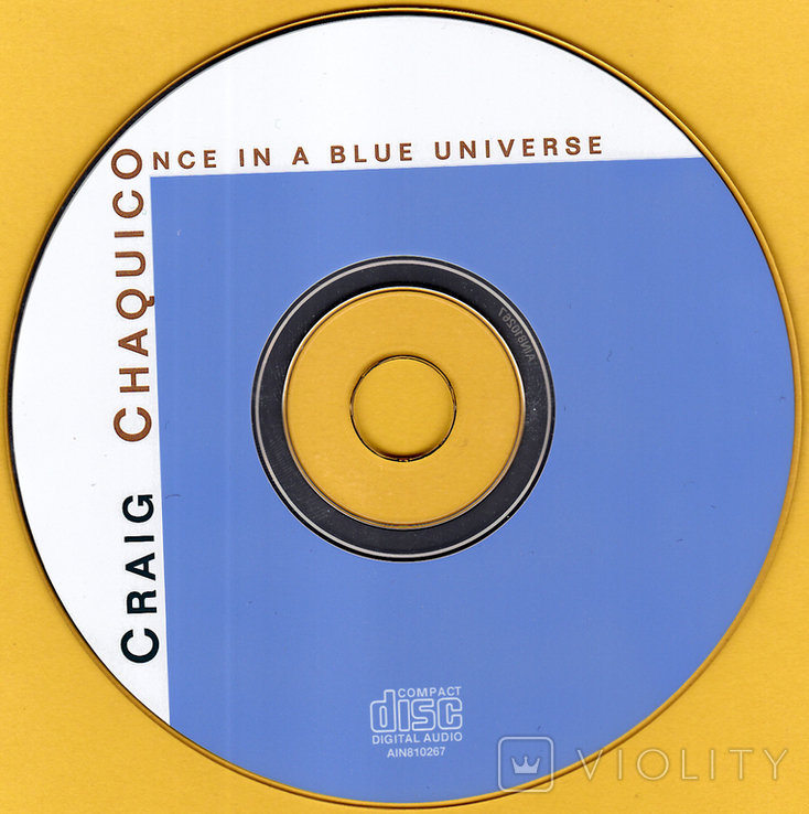 CD Craig Chaquico 1997г. ''Once In A Blue Universe''. Unofficial., фото №6