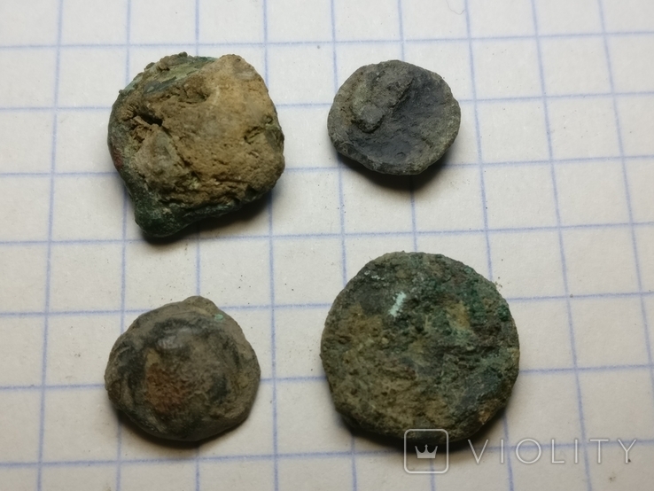 4 античные монеты, photo number 3