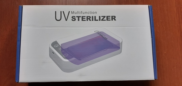 Портативный ультрафиолетовый санитайзер UV-стерилизатор, фото №3