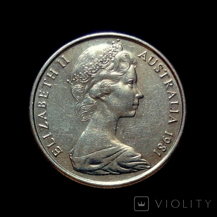 Австралия 5 центов 1981 г., фото №2
