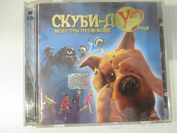 Video CD Скуби Ду 3: Монстры на свободе. 2 диска. лицензия, фото №2