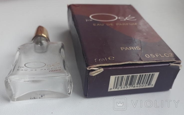 J'aiOse 5 ml, флакон в коробке с подложкой, Франция, пустой., фото №6