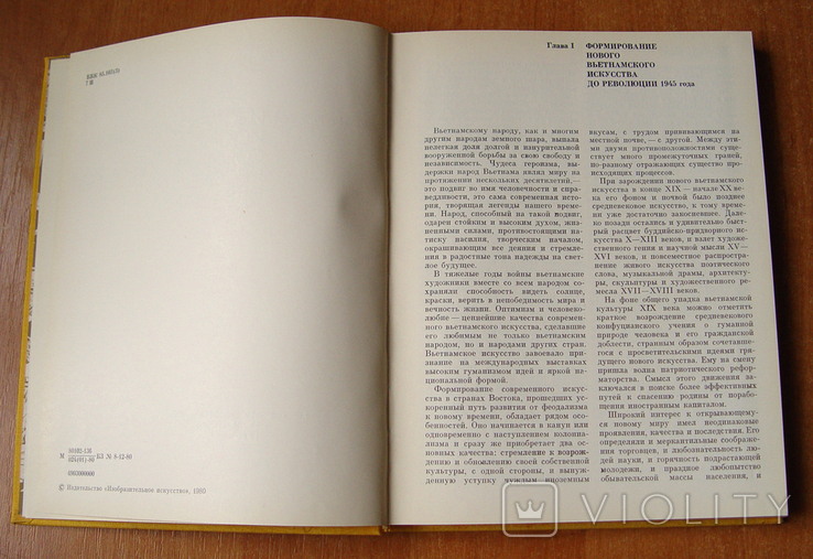 Книга "Изобразительное искусство соцреспублики Въетнам" (1980 г.), фото №4