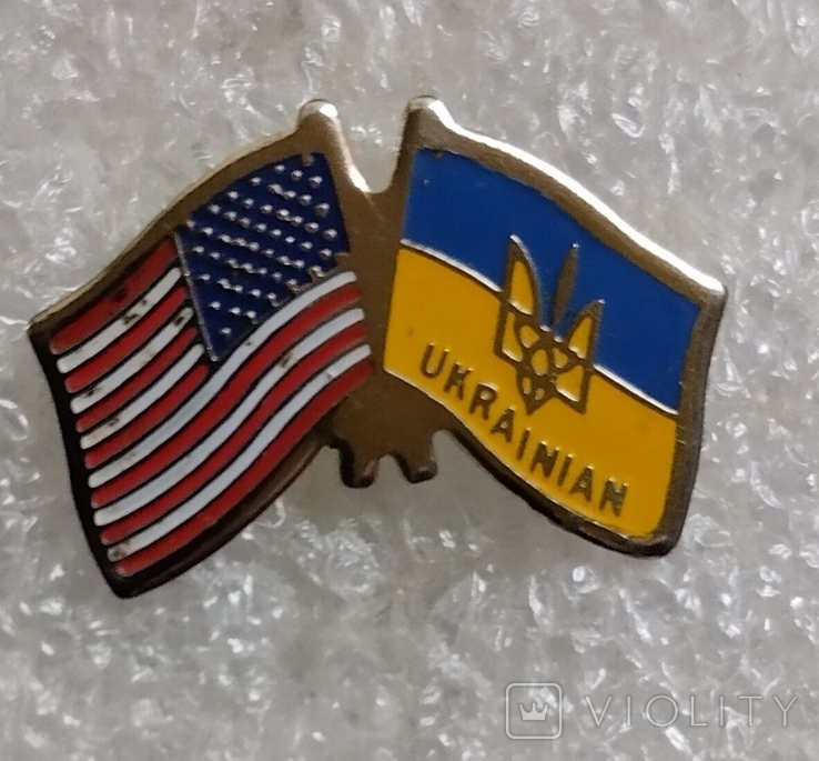 Флаги США - Украина, фото №2