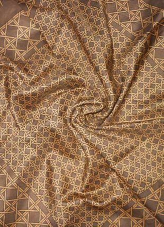 Texture,франция!стильный платок коричневый новый, numer zdjęcia 2