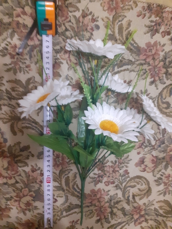 Квіти штучні 10 букетів (висота 35см), фото №3