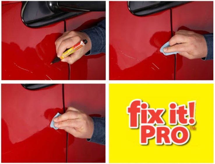 Реставрационный Карандаш для удаления царапин на авто Fix it Pro, фото №4